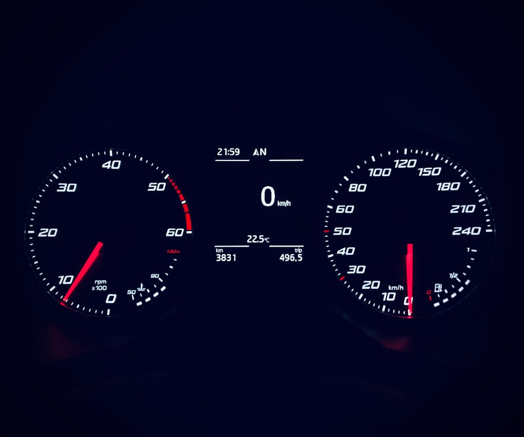 Tachometer.