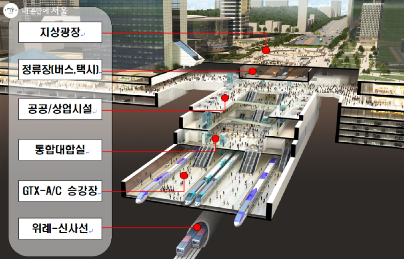 GTX 삼성역 광역복합환승센터_국토교통부