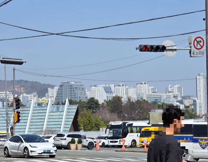 공원칼국수 근처 주차장