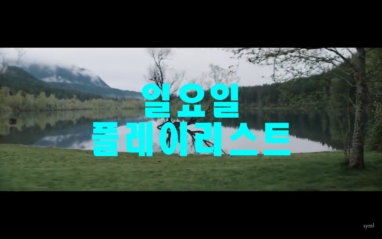  일요일 플레이 리스트!<바람이 이끌리는 대로...!>