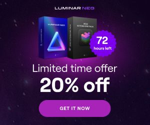  Luminar NEO 2023년 새해 비밀 세일 프로모션 코드 정보