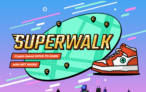  한국 M2E(Move to earn) - 1)슈퍼워크(SUPERWALK)