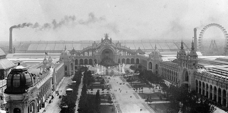 1900 파리 만국박람회 풍경사진
