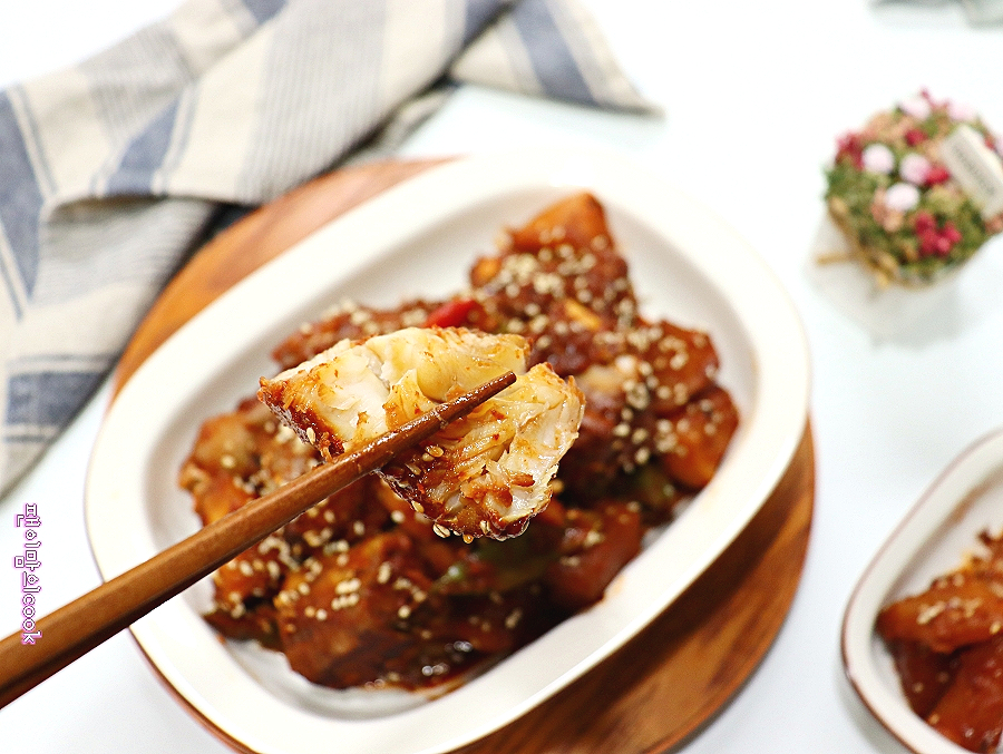 만드는법 집에서 술안주 베스트 코다리조림 만드는법 명태코다리찜 코다리무조림 13