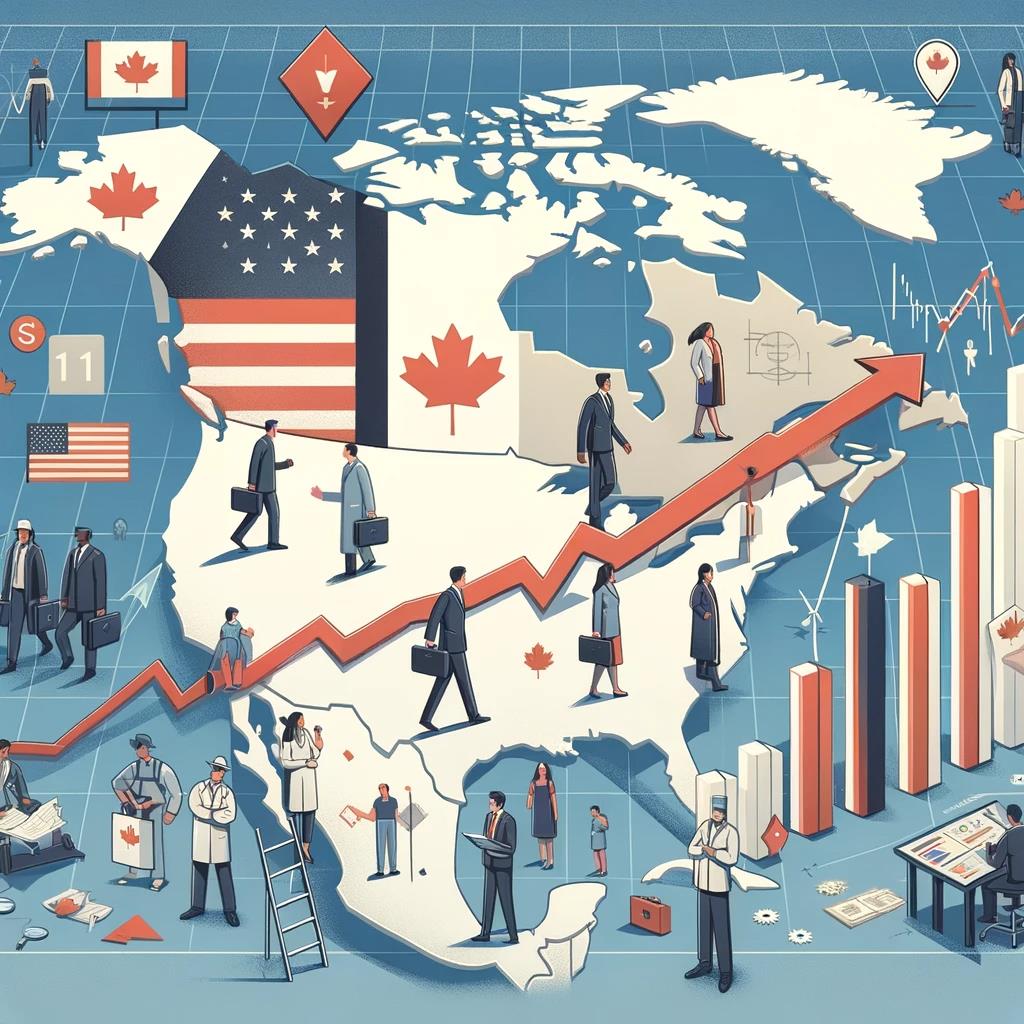 국가 이민 정책의 초국가적 효과: 미국-캐나다 분석