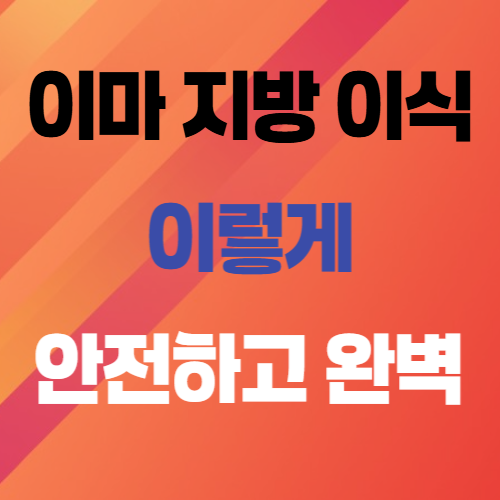 성형 이마 지방 이식 자연스럽고 볼륨감 있는 이마로 자신감을 높이기
