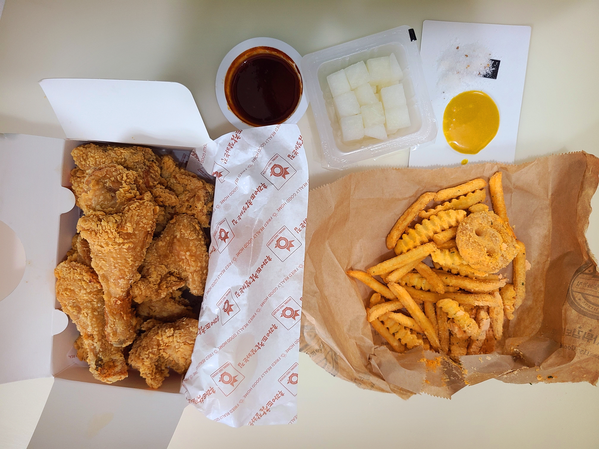  후라이드 참 잘하는집 치킨 리뷰[내돈내산]