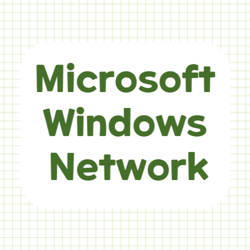 MicrosoftWindowsNetwork