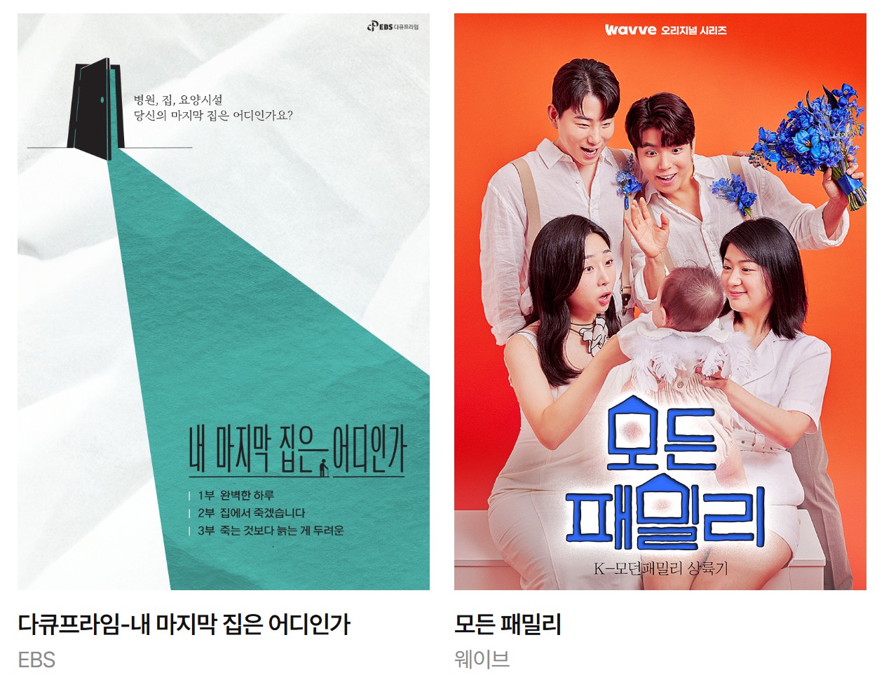 백상예술대상 방송 부문 후보