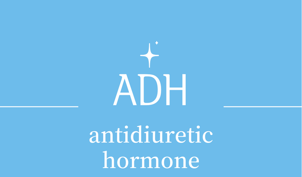 &#39;ADH(antidiuretic hormone)&#39;