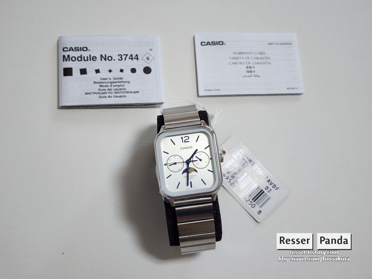 Orologio Da Polso CASIO MTP-1335D-7AVDF Analogico Uomo Acciaio Data Silver Lac 2