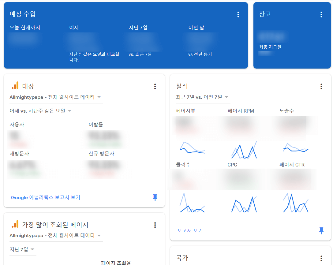  구글 애드센스와 구글 애널리틱스 연동하기, 구글 서치 콘솔과 구글 애널리틱스 연동하기!
