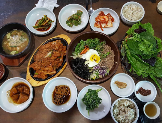 제주도 쌈밥 맛집, 낭뜰에쉼팡