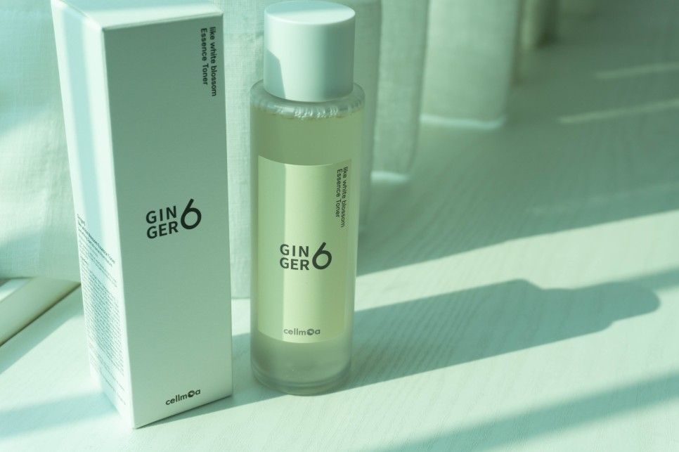 ginger 스킨케어의 시작은 이중기능성토너인 11