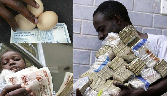 짐바브웨의 하이퍼 인플레이션
