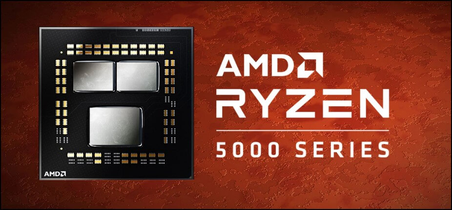AMD 라이젠 5000시리즈 로고