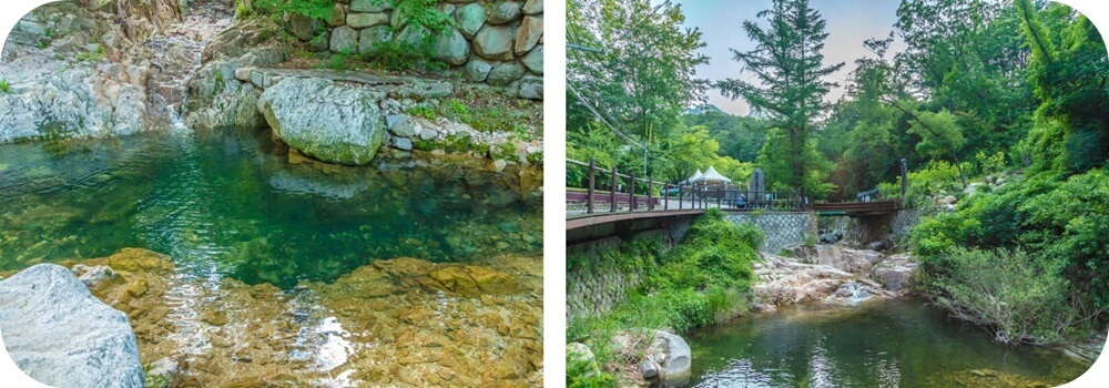 서울-강북구-우이동-계곡-맑은-물-바위-숲-풍경-사진