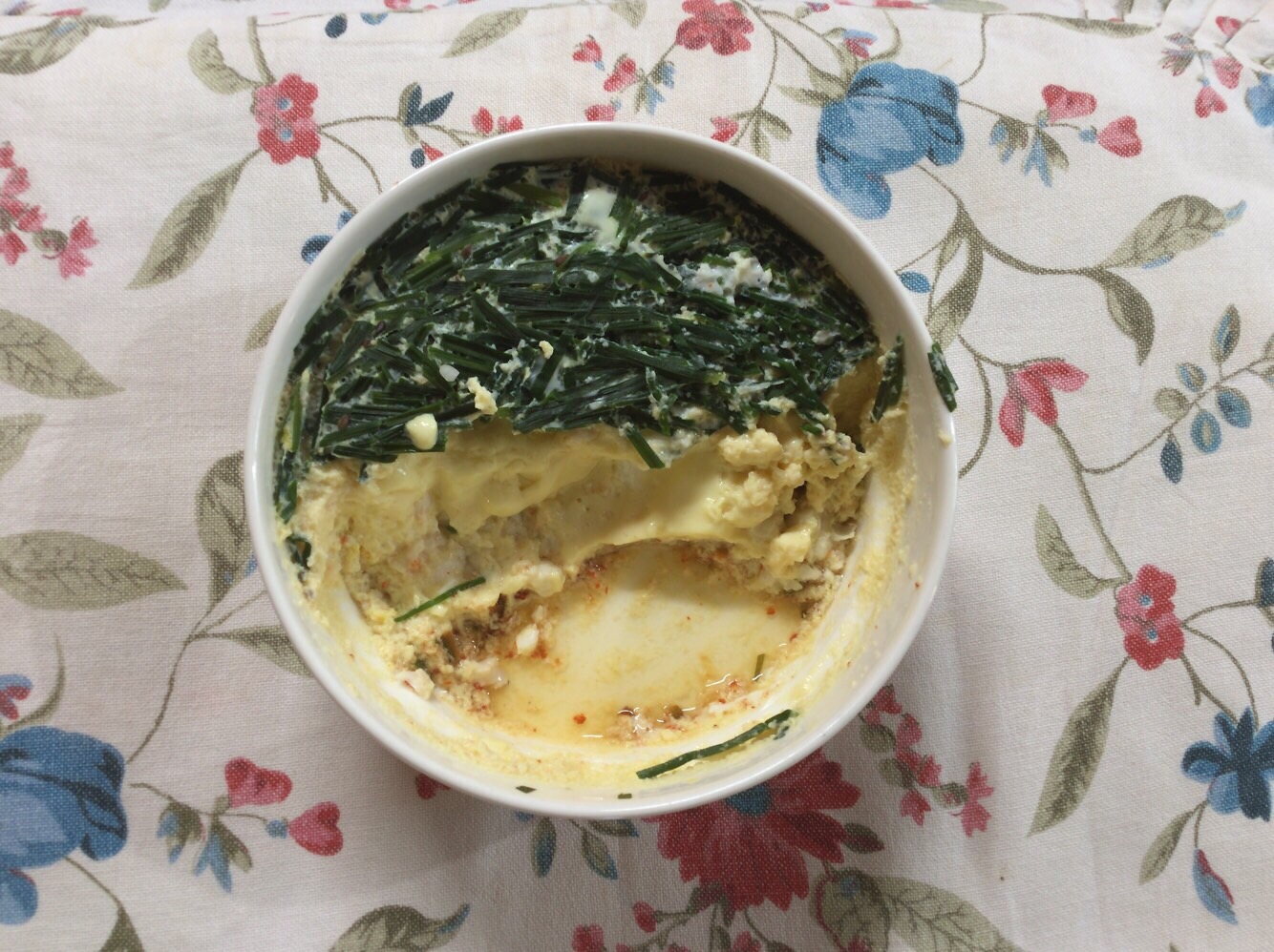  어머니의 계란 작품, 계란찜(Steamed Eggs)