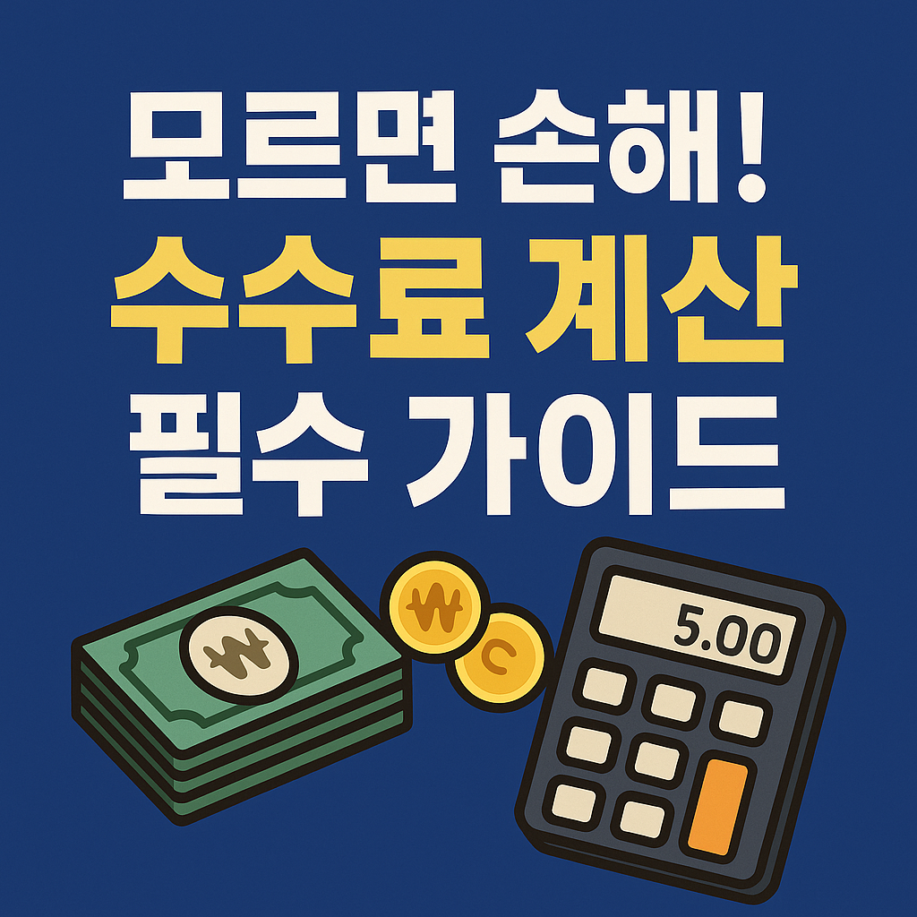 부동산 전세·매매 수수료 계산기 총정리 썸네일