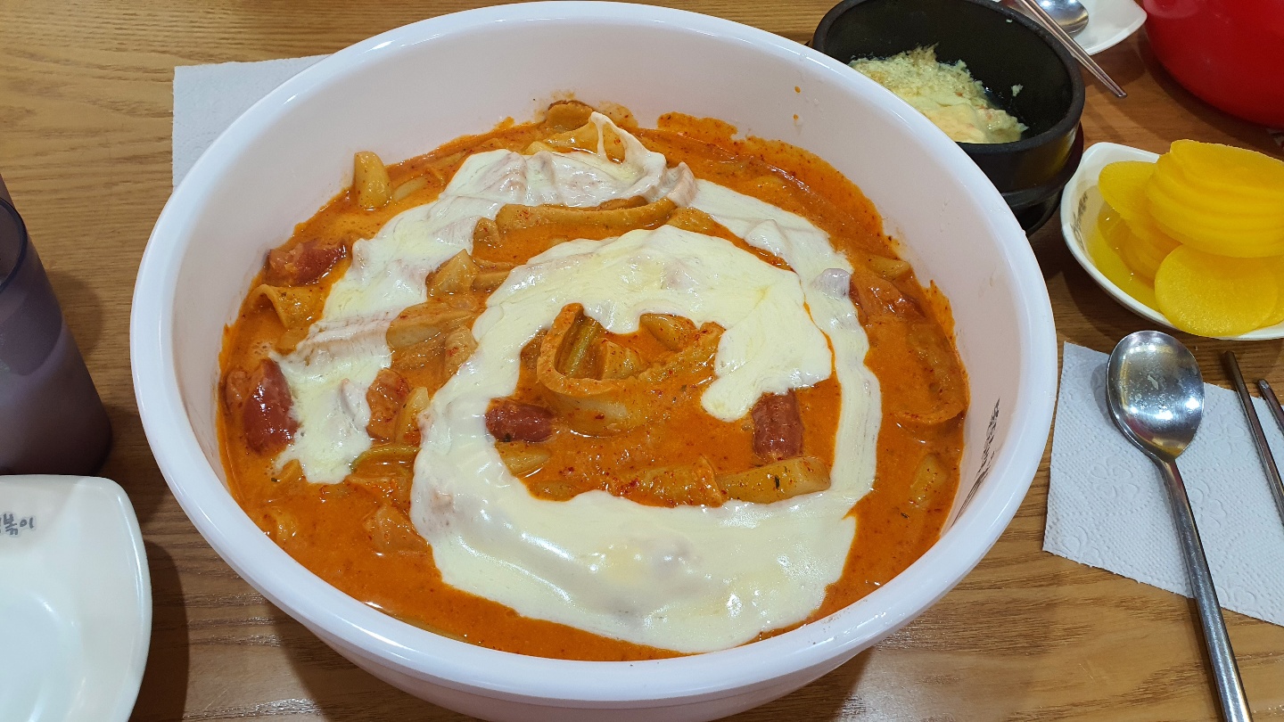  엽기떡볶이 로제떡볶이 진솔한 후기 배떡과 비교