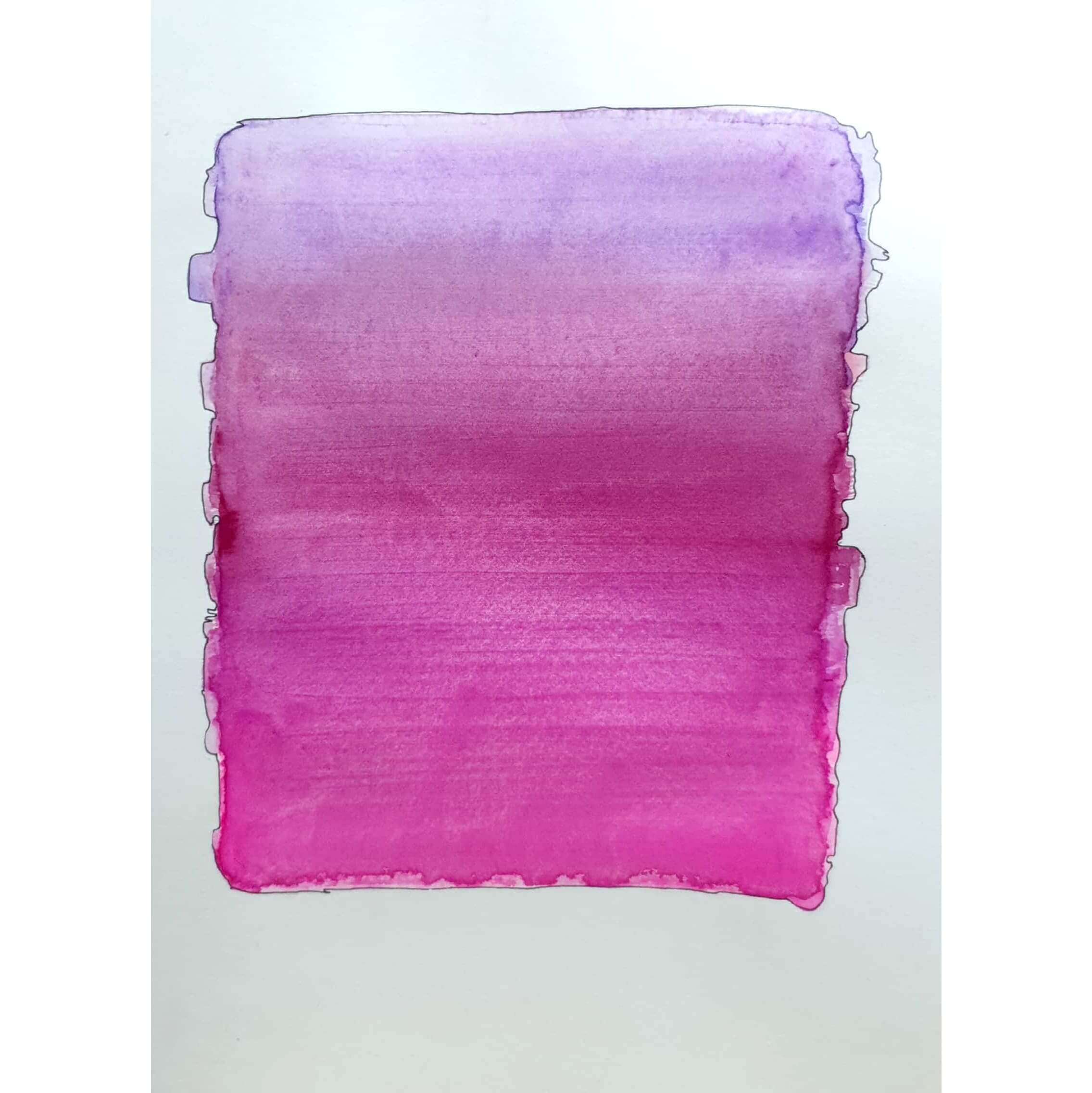  Purple to Pink 보라에서 분홍으로 / 일러스트 그림 드로잉 / 추상화 그리기