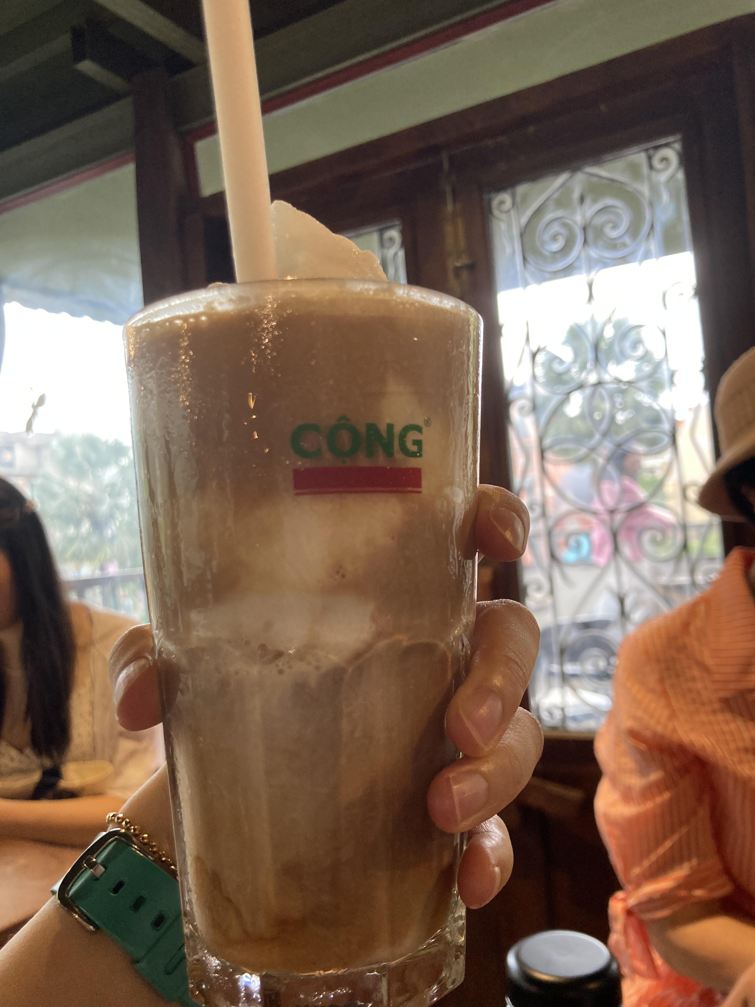 베트남 호치민 코코넛 커피