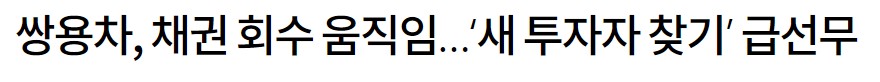  쌍용차 국유화 반대