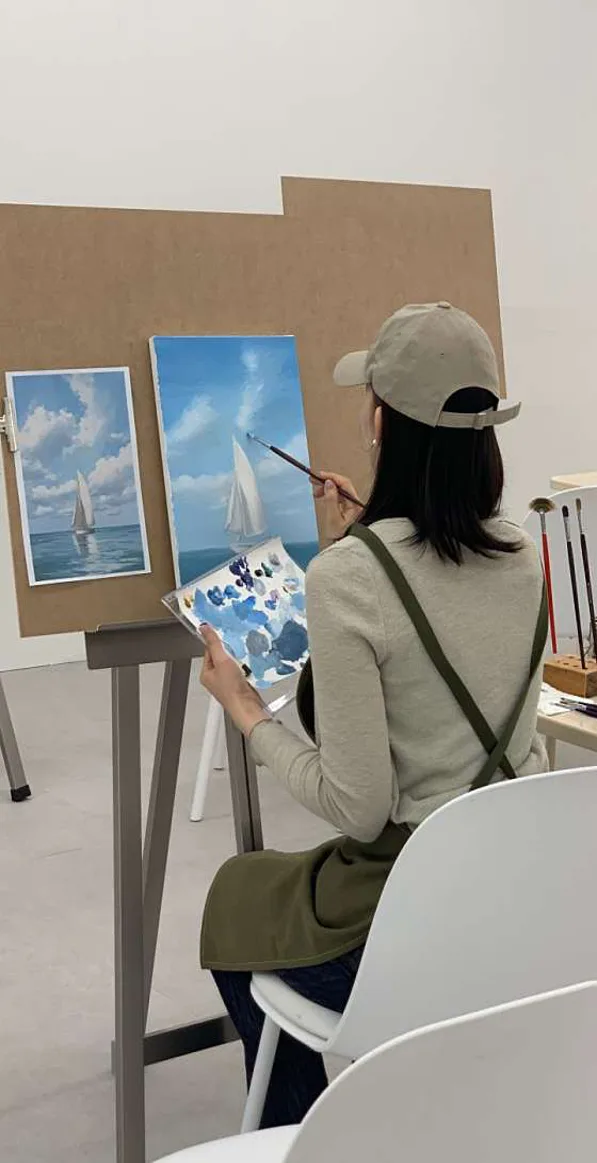 팔레트정원 화실 성인취미미술