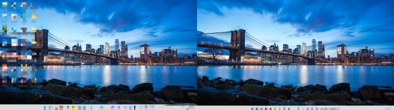 세컨드스크린 실행 화면