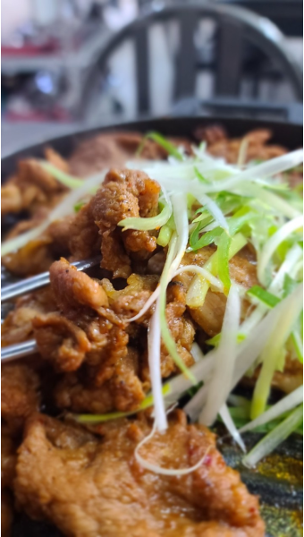 연탄불고기 오리양념불고기