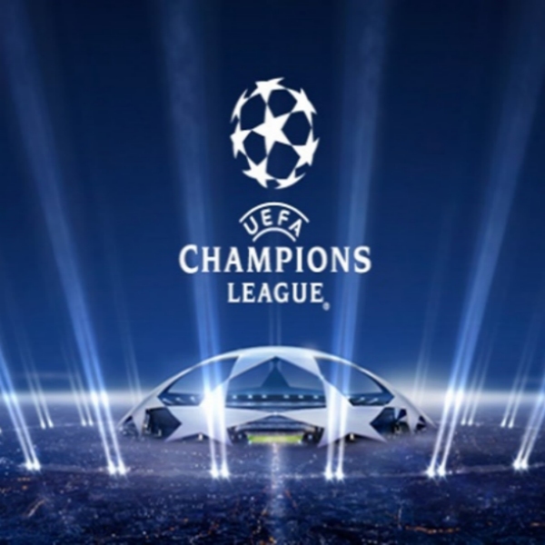 UEFA 챔피언스리그 광고 화면 사진