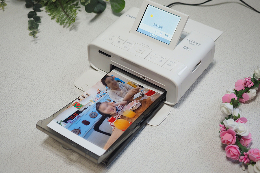 행복한 가족여행 사진프린트 추천 포토프린터 캐논 셀피 CP1300 5