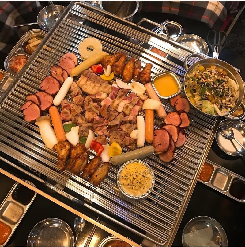 신논현 난장캠프 음식 사진