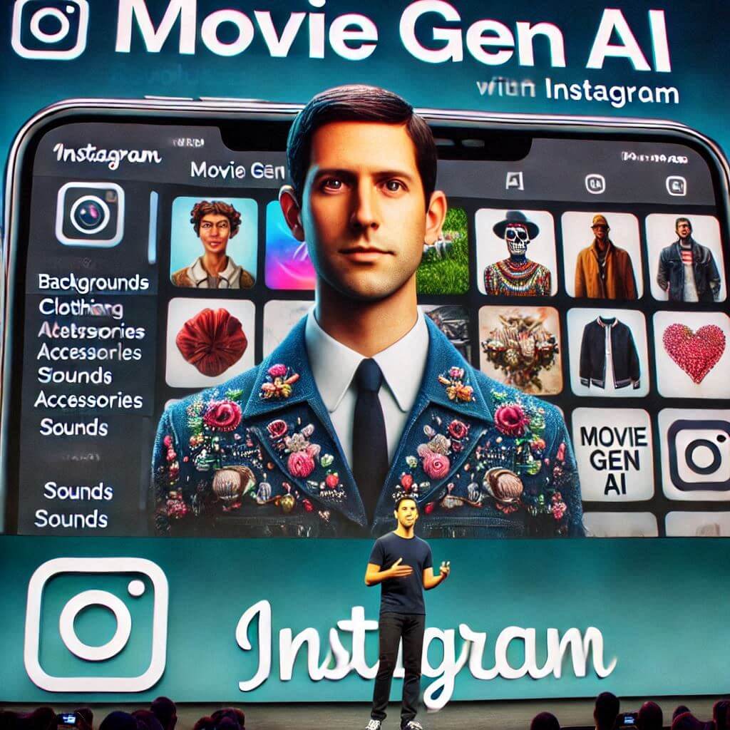 메타 무비젠 AI(Movie Gen AI) 인스타그램 영상 편집