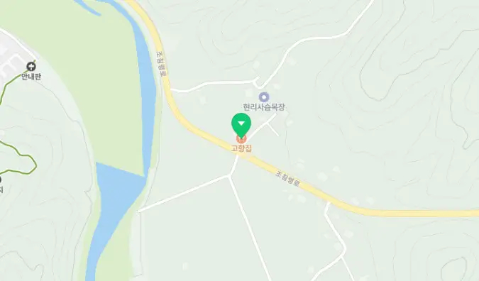 인제군 두부식당 고향집 정보