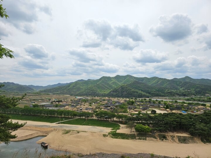 안동 하회마을 전경사진