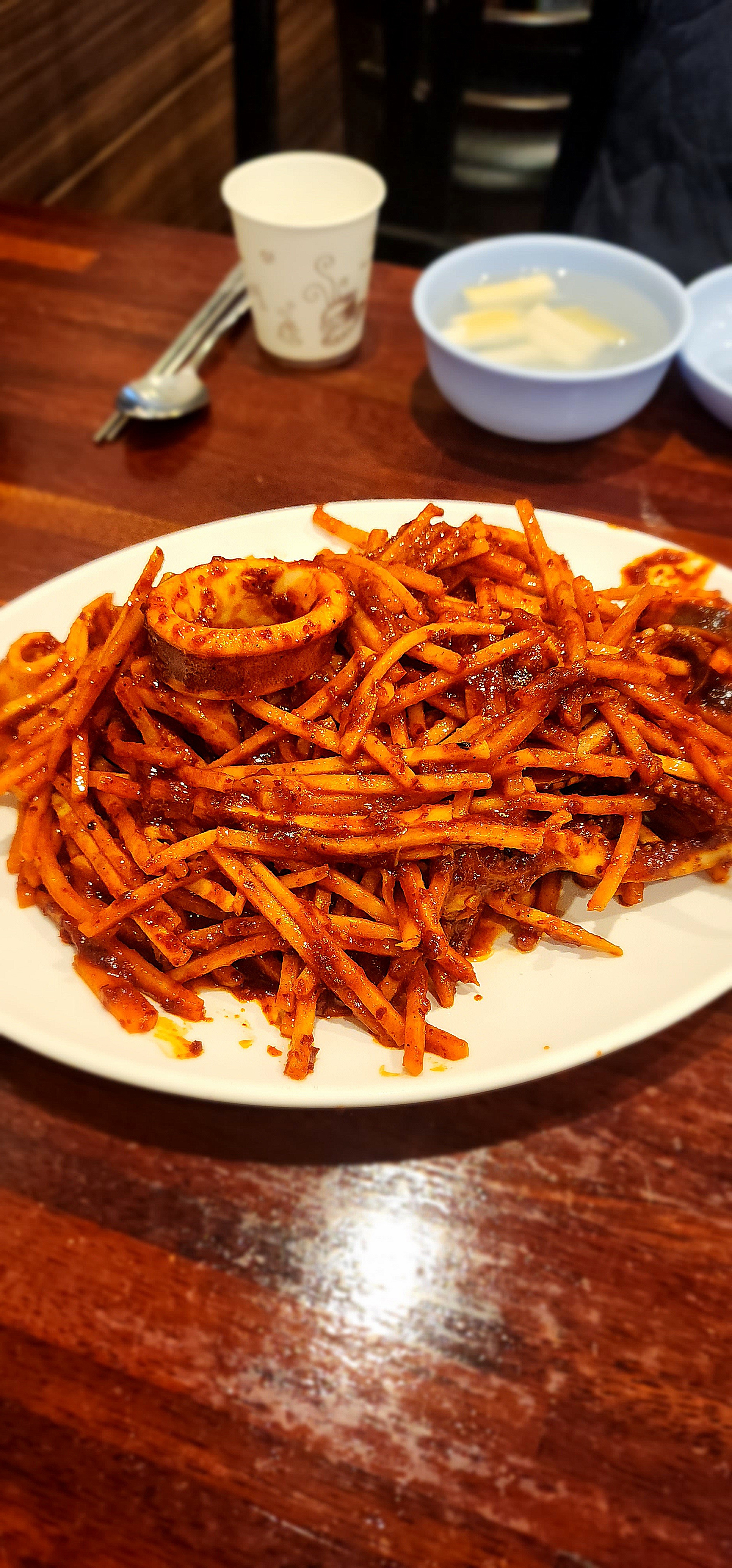  안양 동해오징어보쌈 안양동맛집