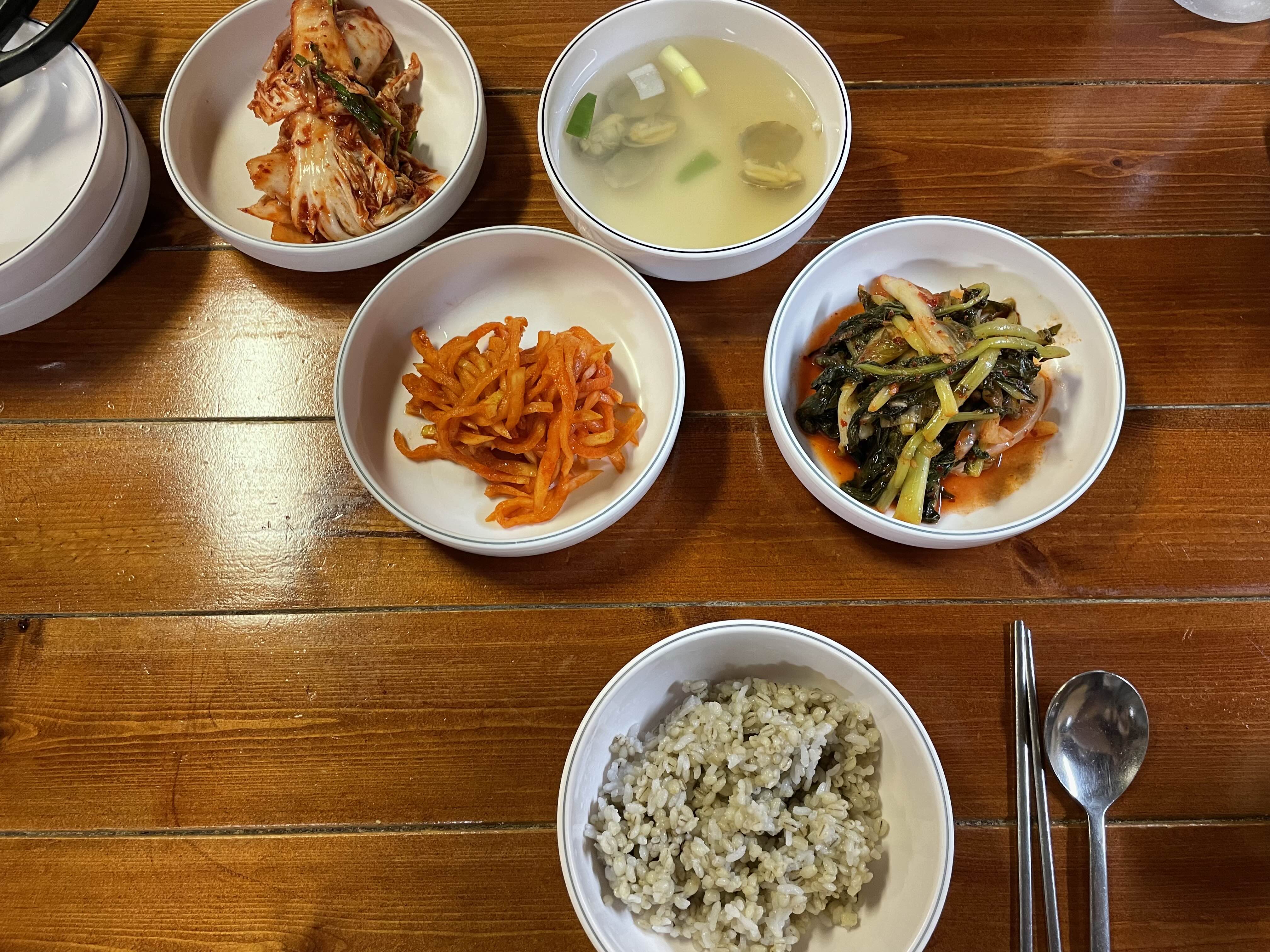 손칼국수와보리밥 이미지