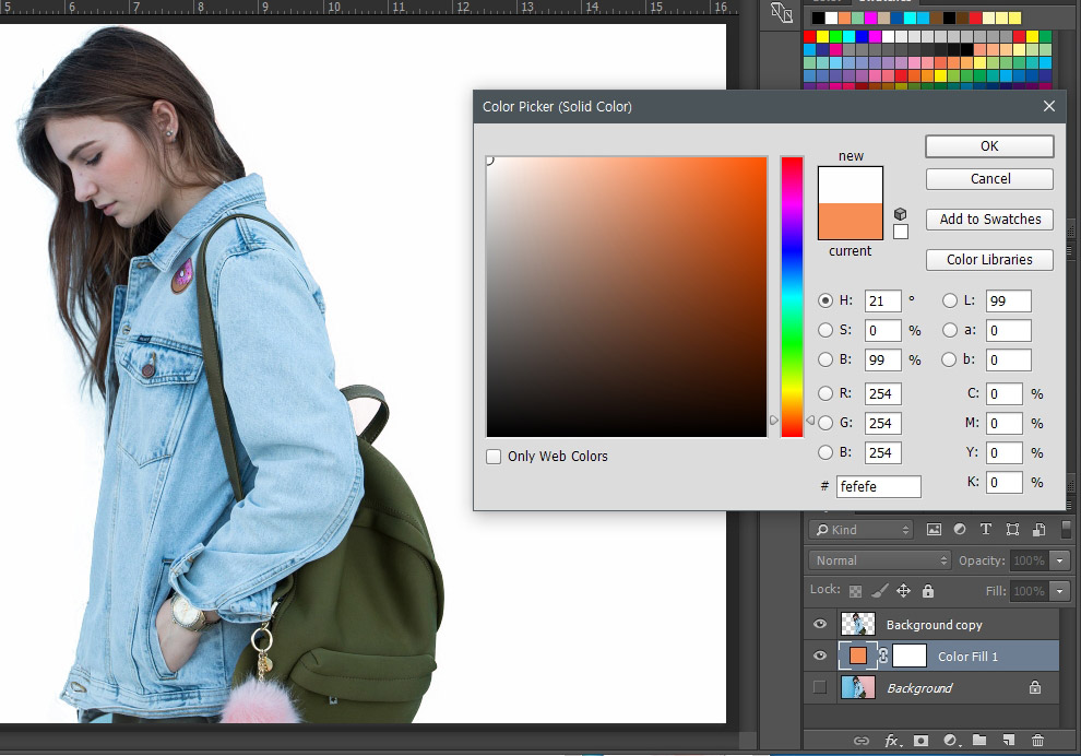 포토샵 연기효과