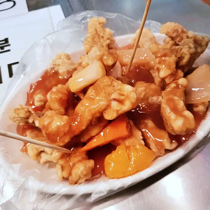 생방송 오늘저녁 신림 신원시장 4천원 탕수육 맛집