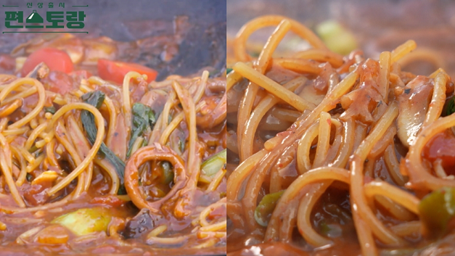  편스토랑 정상훈 짬뽕 토마토 파스타 짬뽕탕 미나리 소고기 말이 레시피