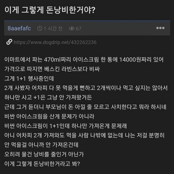 이게 그렇게 돈낭비한 거야?