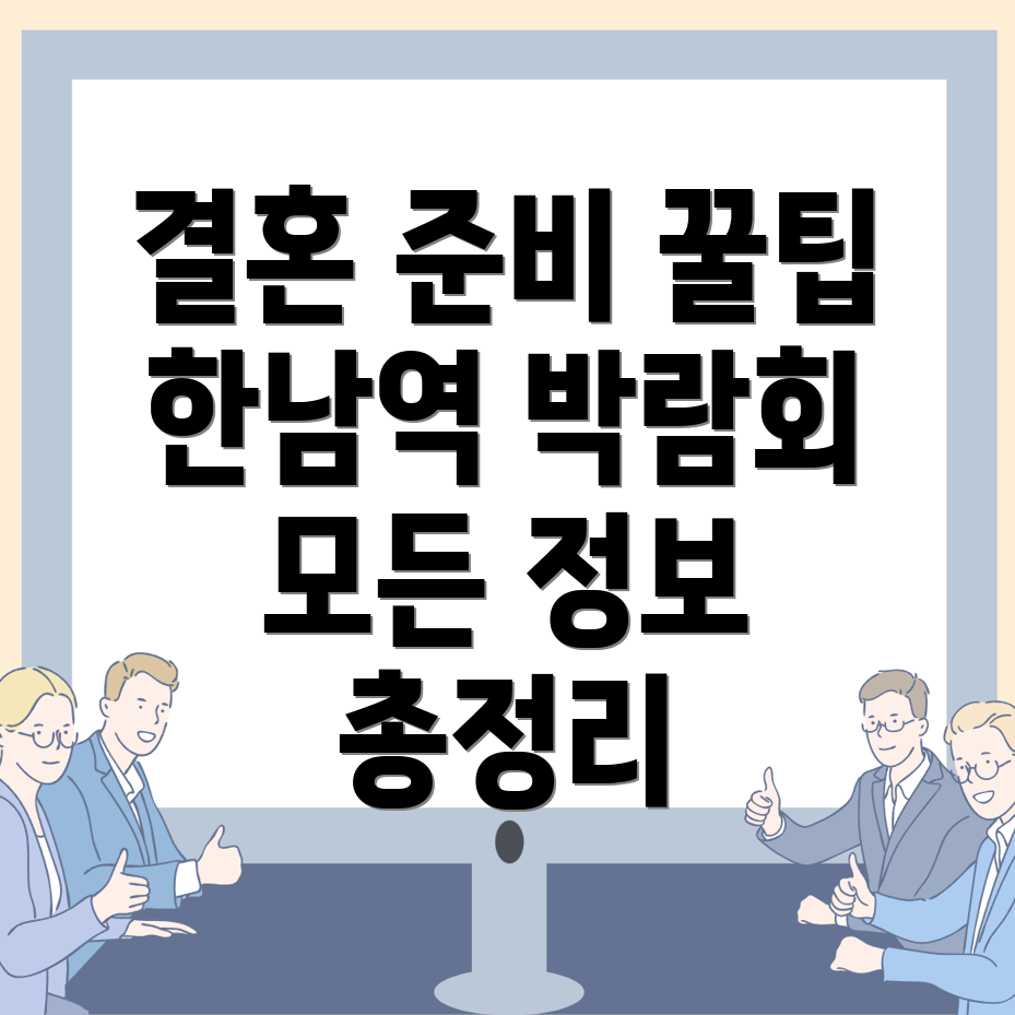 한남역 웨딩박람회