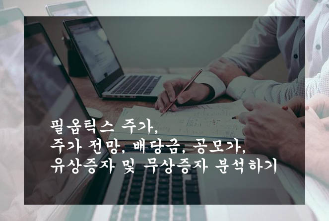 필옵틱스 주가, 주가 전망, 배당금, 공모가, 유상증자 및 무상증자 분석하기