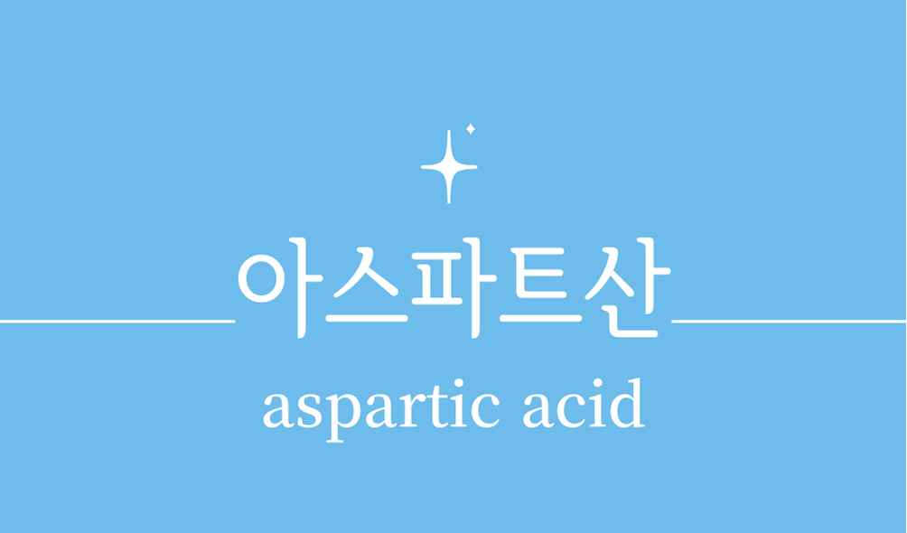 '아스파트산(aspartic acid)'