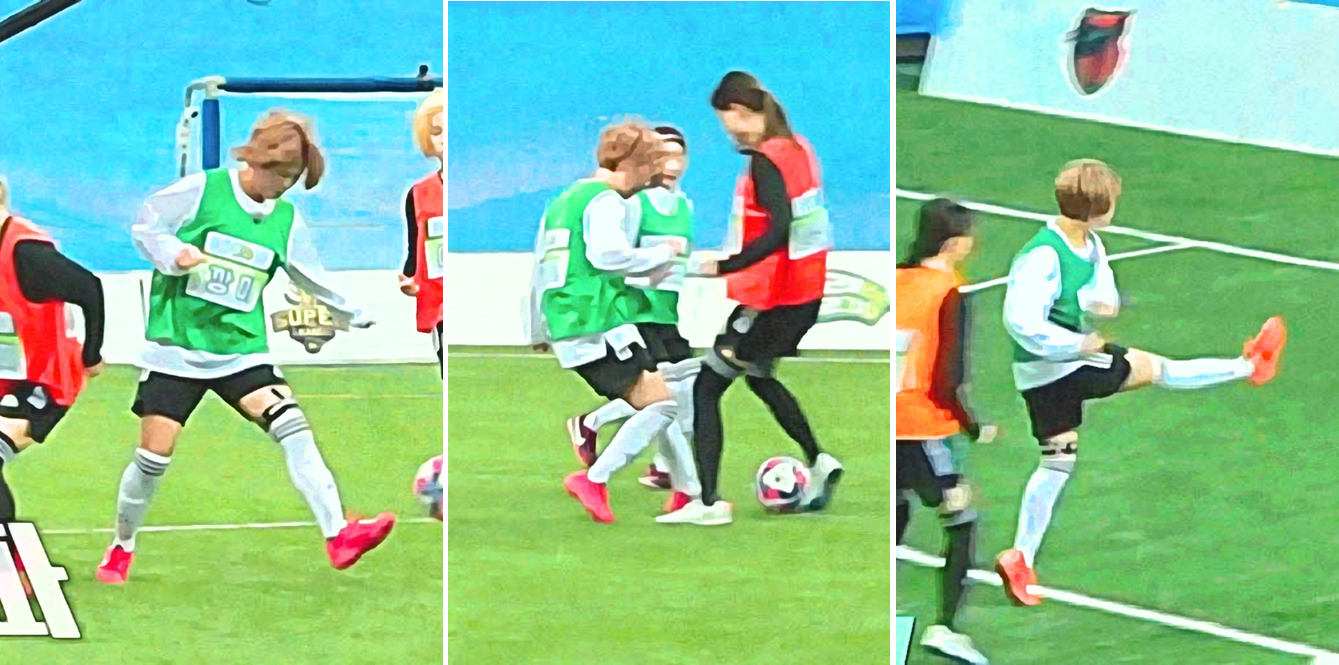 득점녀는 707 여특공대 공통 축구실력 | 대상 소녀 강미에 대해 알아보자 10