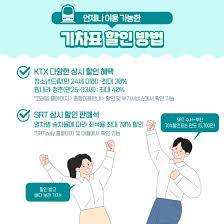 힘내라 청춘 KTX할인제도
