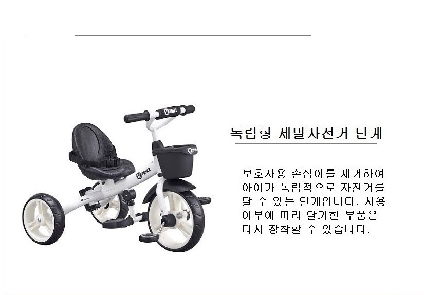 독립형 세발자전거 단계