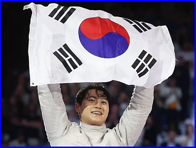 펜싱 오상욱 금메달