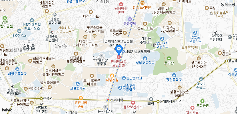 연세베스트요양병원 위치